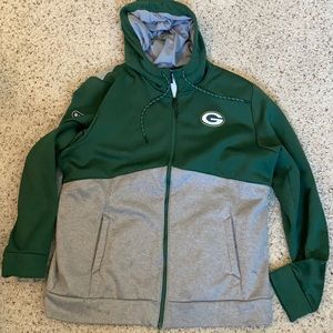 Packers under armour hooded sweatshirt